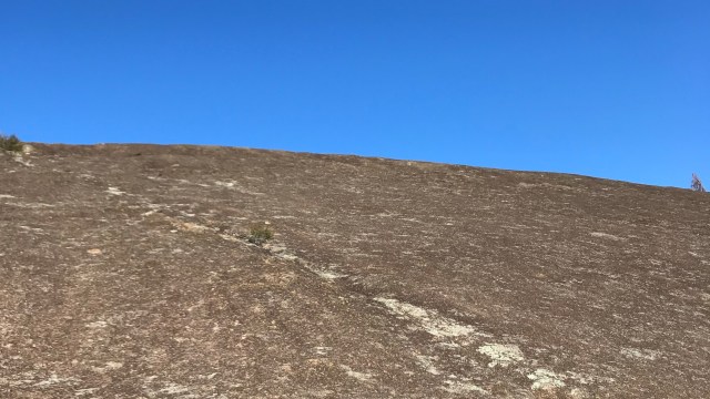 Giant granite boulder